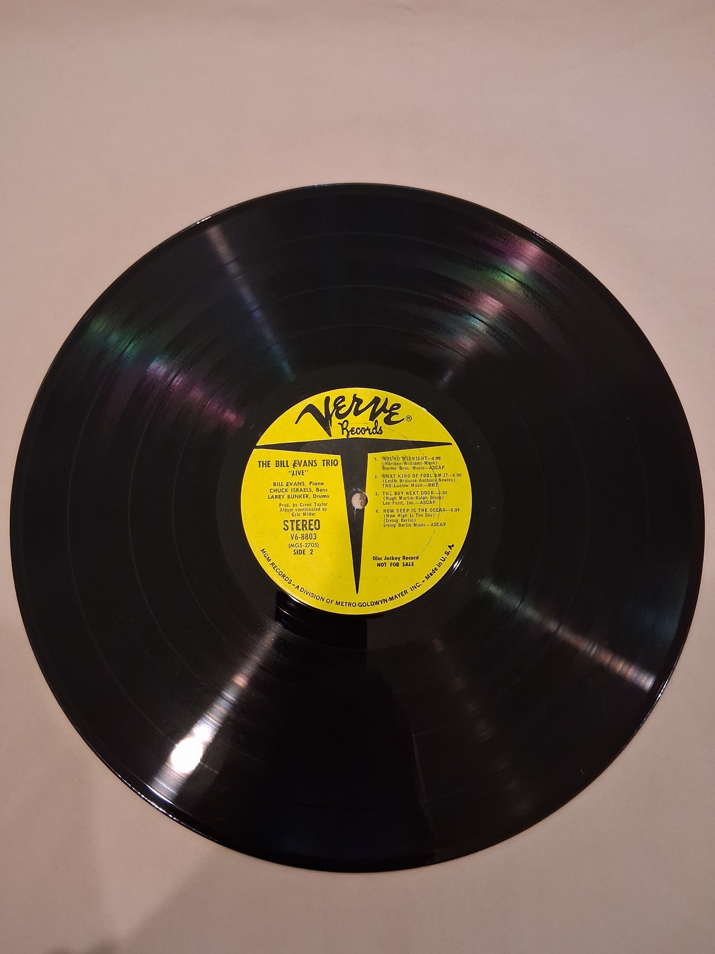 The Bill Evans Trio – "Live"