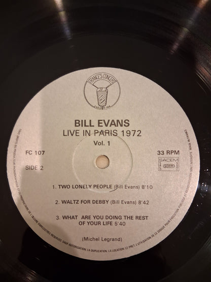 Bill Evans – Live In Paris 1972 Vol. 1