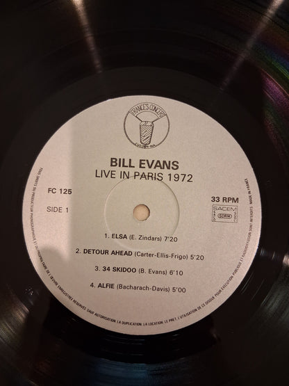 Bill Evans – Live In Paris 1972 Vol. 3