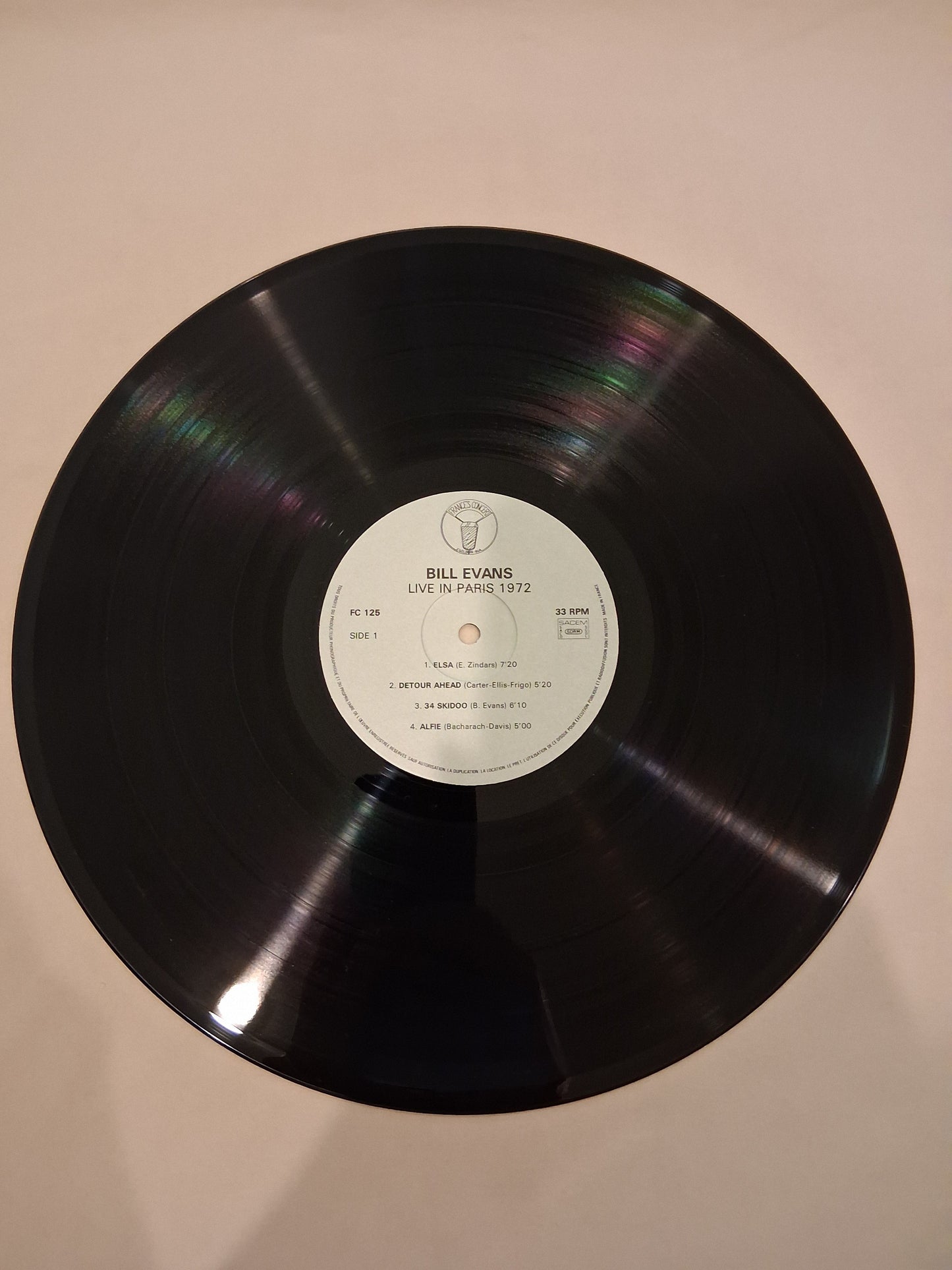 Bill Evans – Live In Paris 1972 Vol. 3