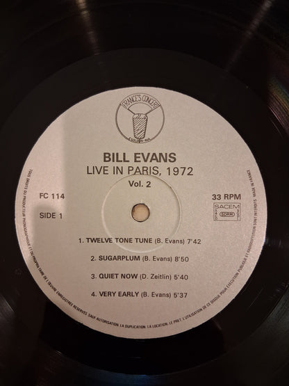Bill Evans – Live In Paris 1972 Vol. 2