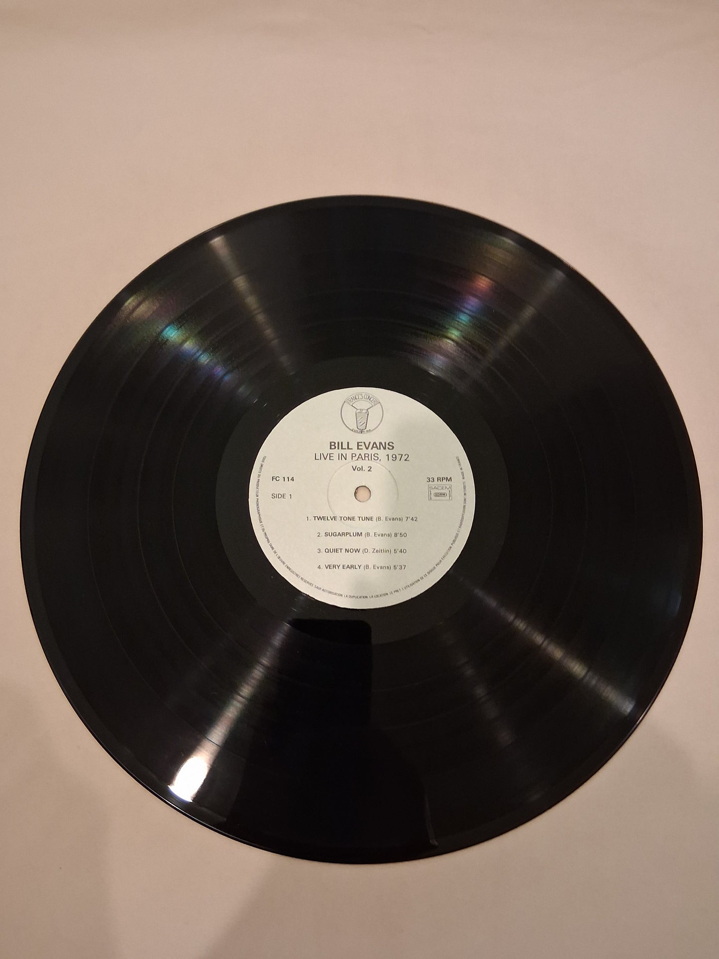 Bill Evans – Live In Paris 1972 Vol. 2