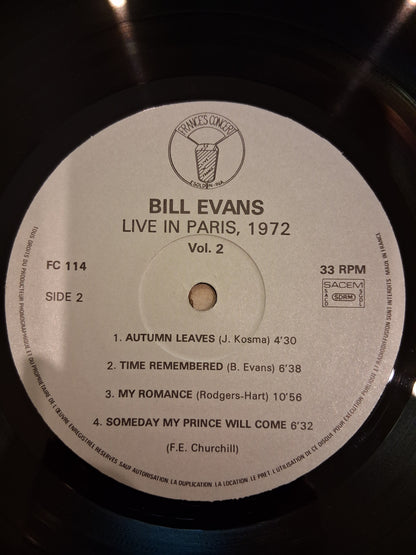 Bill Evans – Live In Paris 1972 Vol. 2