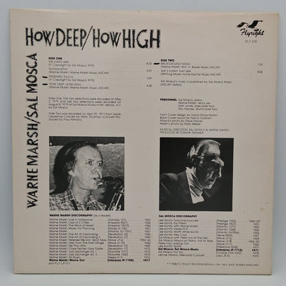 Warne Marsh / Sal Mosca – How Deep / How High