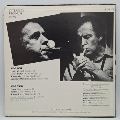 Warne Marsh – Warne Out