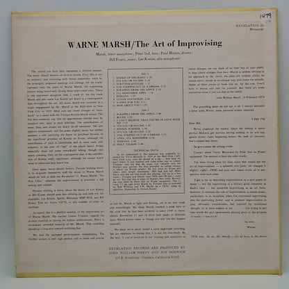 Warne Marsh – The Art Of Improvising