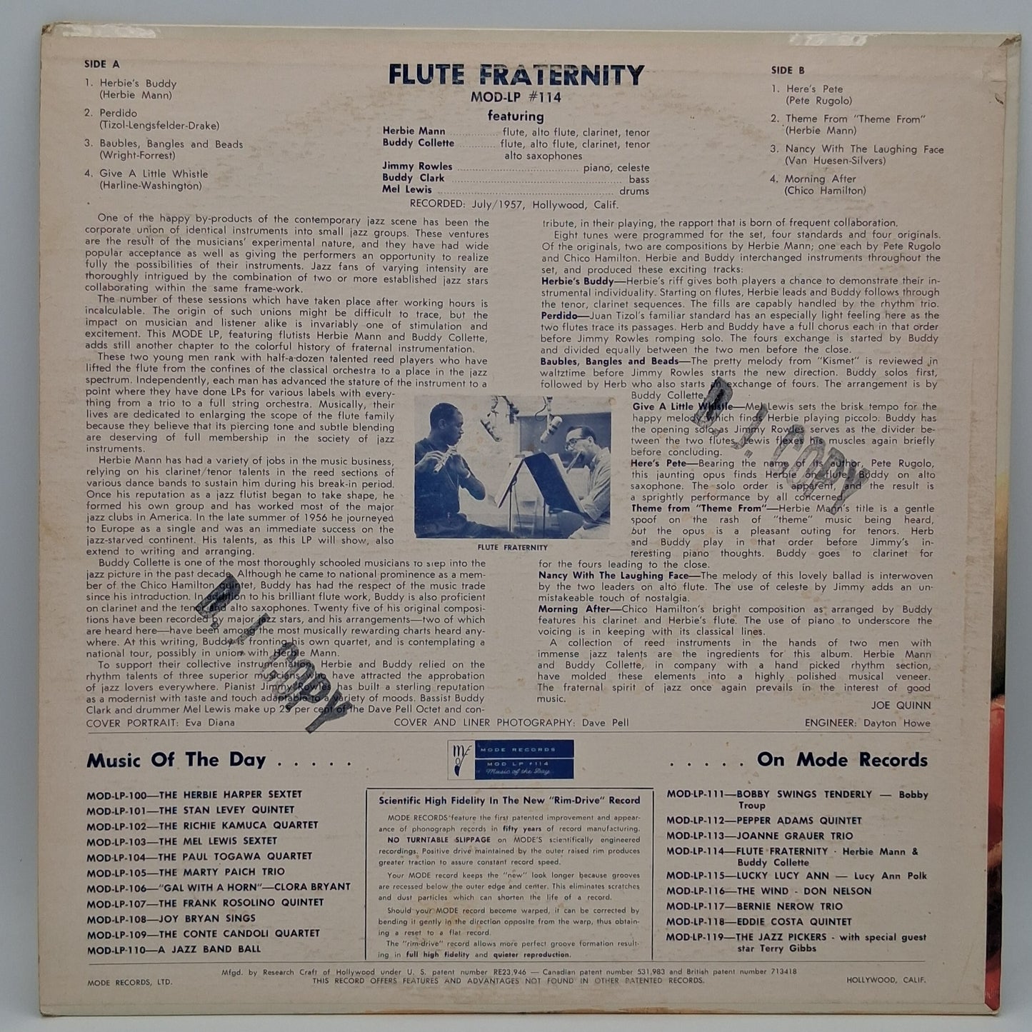 Herbie Mann — Buddy Collette – Flute Fraternity
