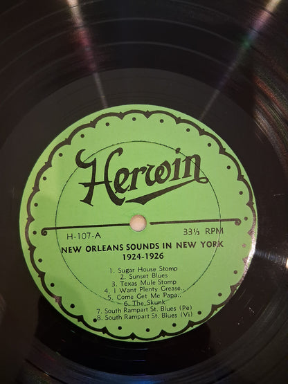 Various – New Orleans Sounds In New York 1924-1926