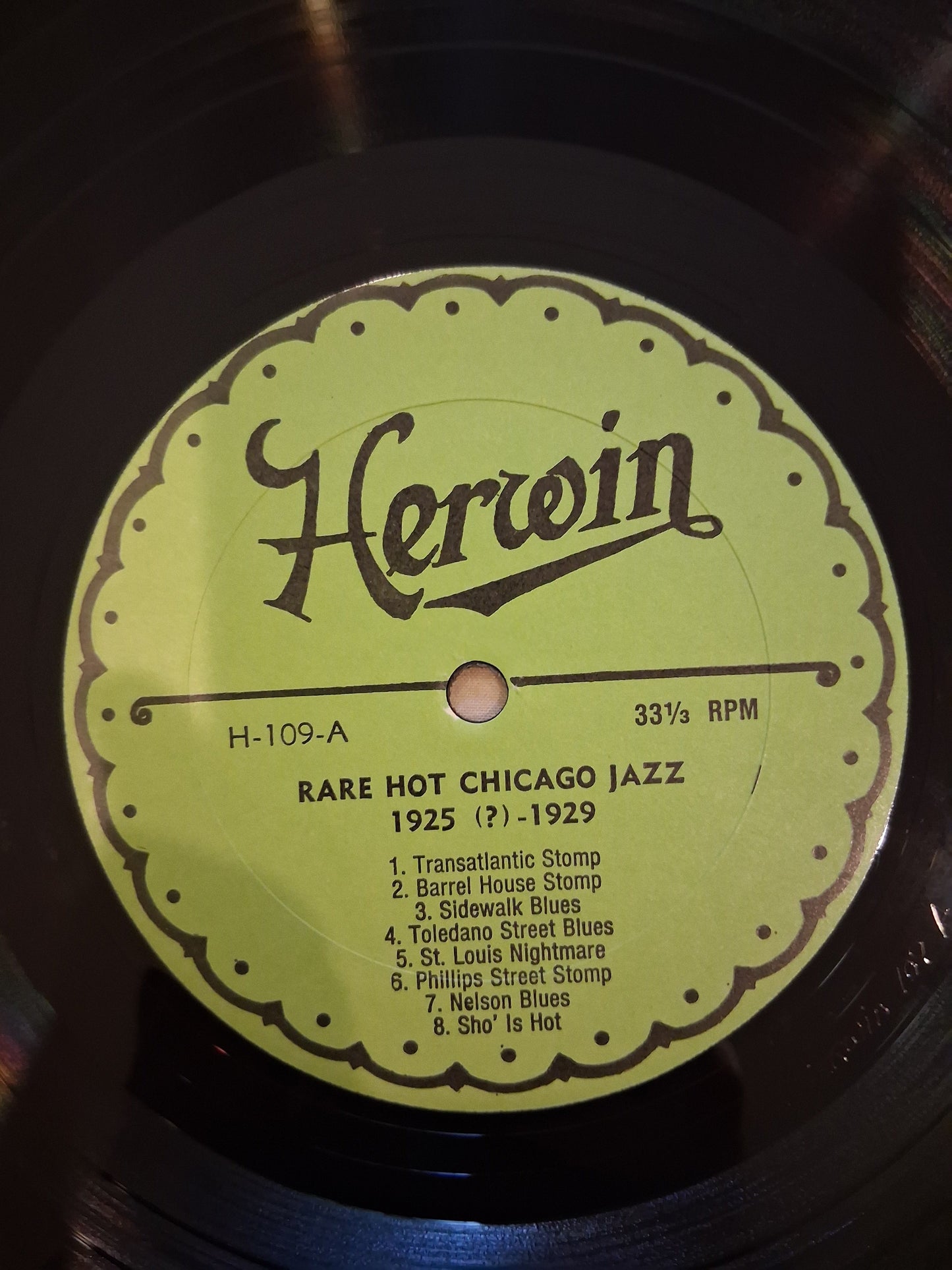 Various – Rare Hot Chicago Jazz 1925(?)-1929