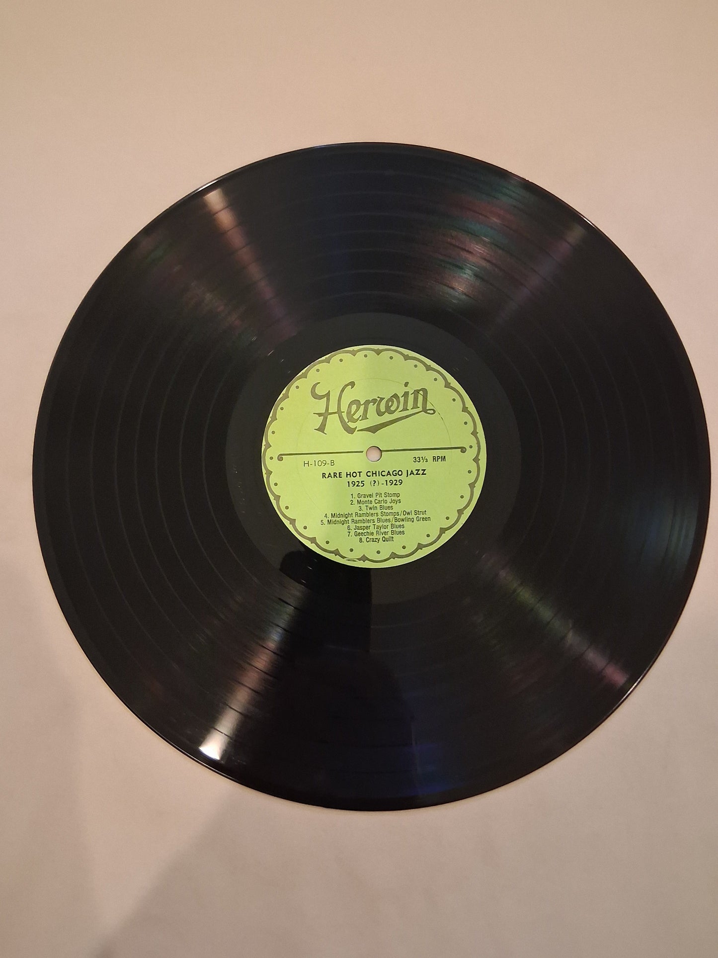 Various – Rare Hot Chicago Jazz 1925(?)-1929