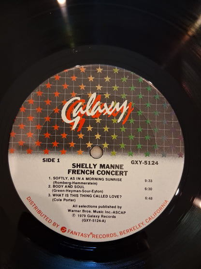 Shelly Manne Quartet Featuring Lee Konitz – French Concert