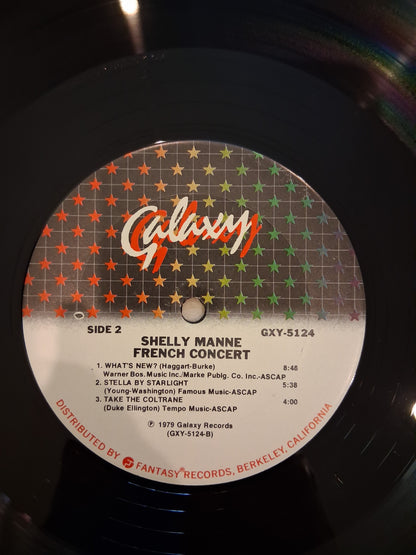 Shelly Manne Quartet Featuring Lee Konitz – French Concert
