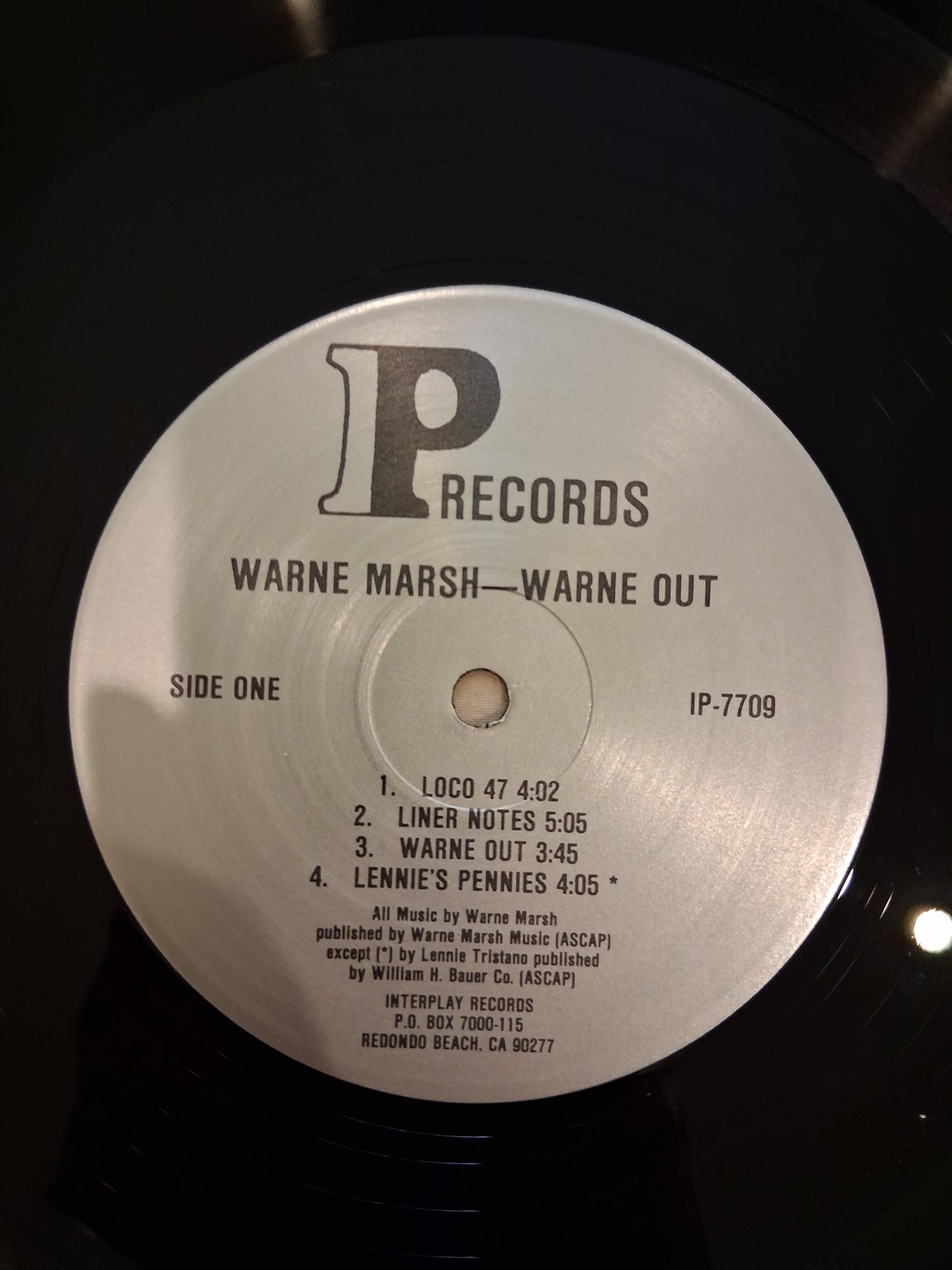 Warne Marsh – Warne Out
