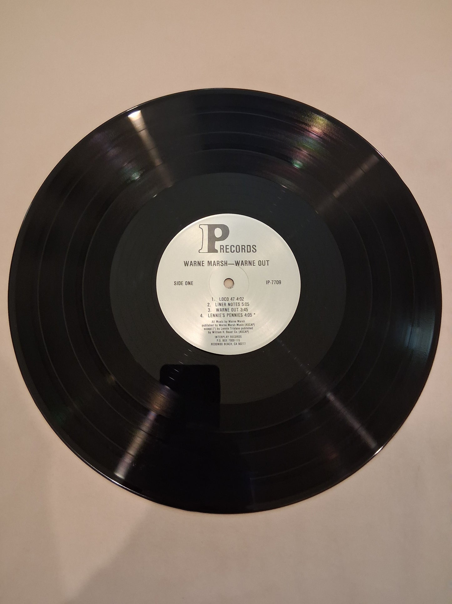 Warne Marsh – Warne Out