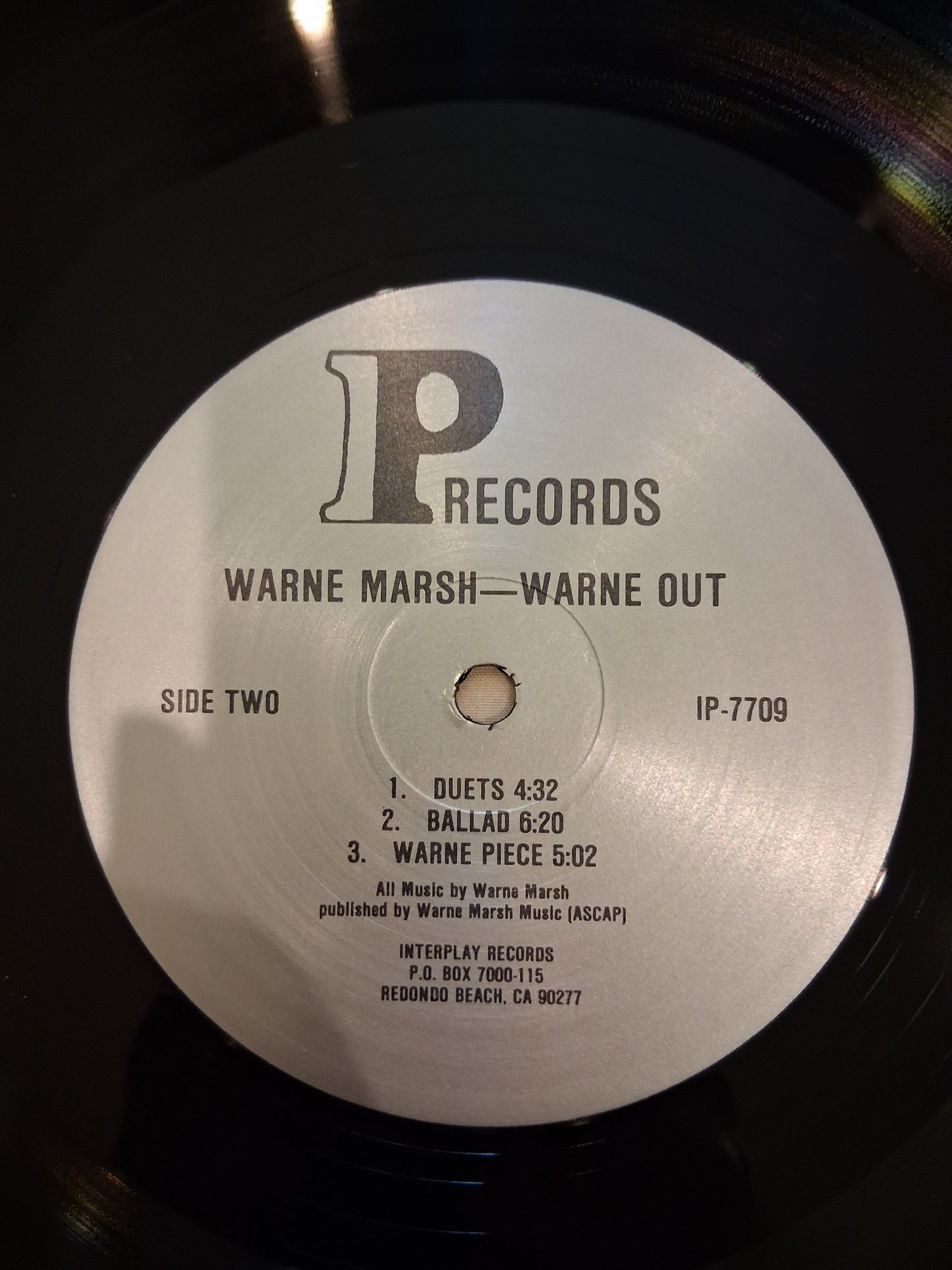 Warne Marsh – Warne Out