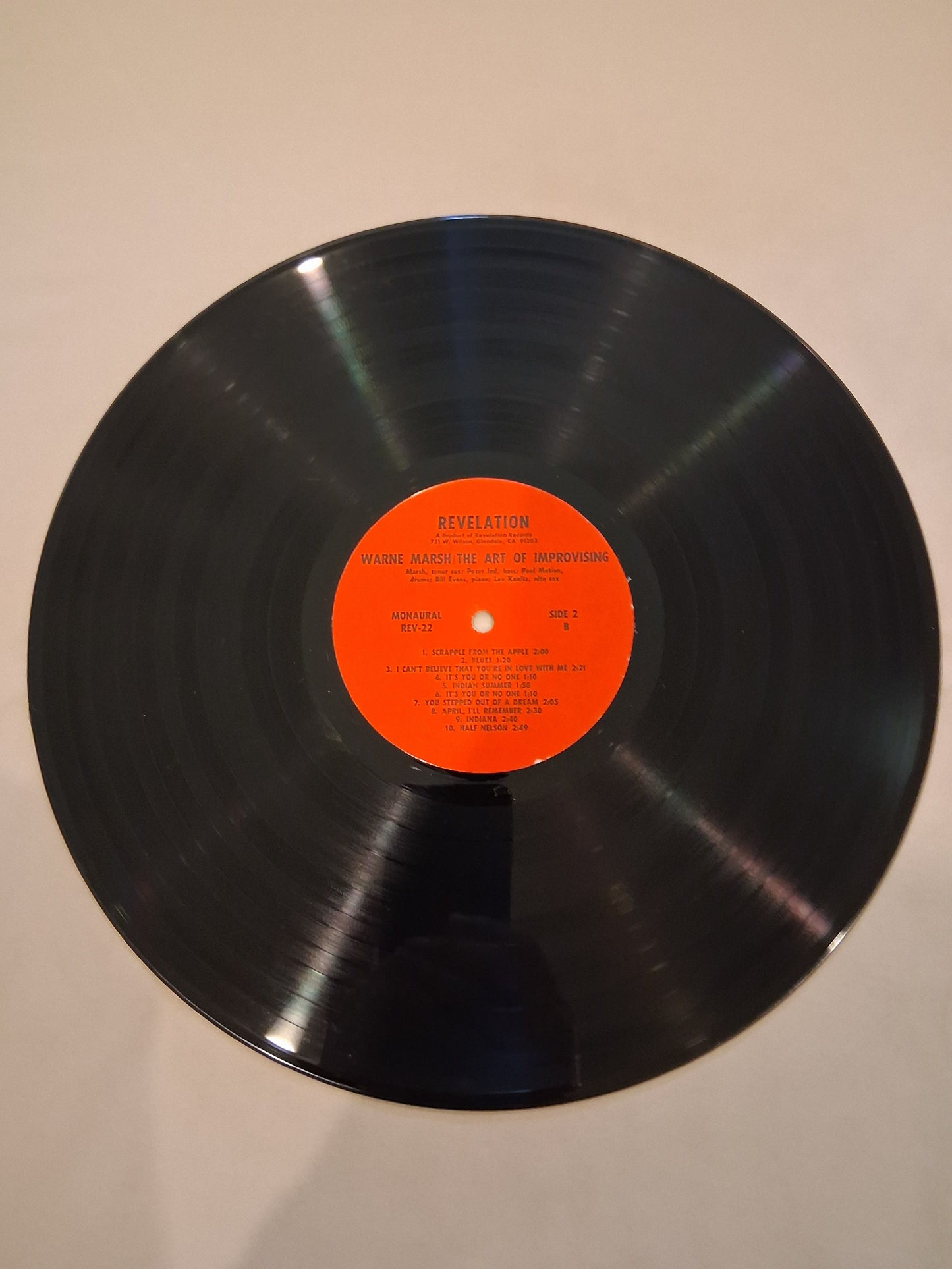 Warne Marsh – The Art Of Improvising