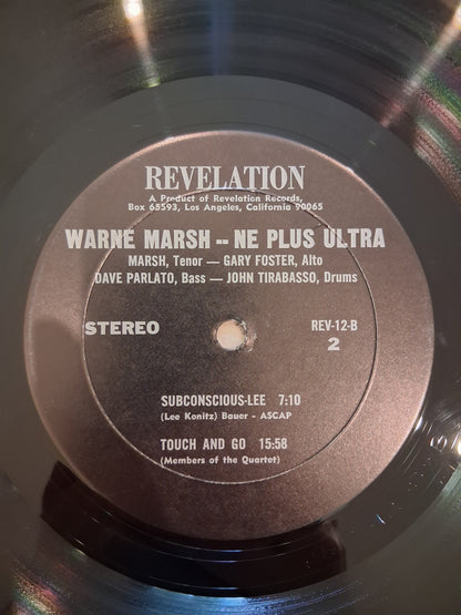 Warne Marsh – Ne Plus Ultra