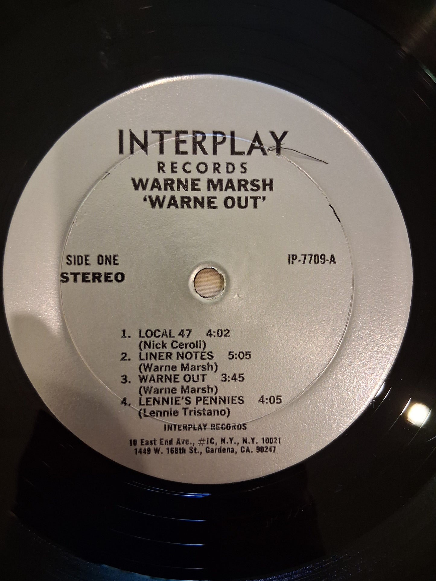 Warne Marsh – Warne Out