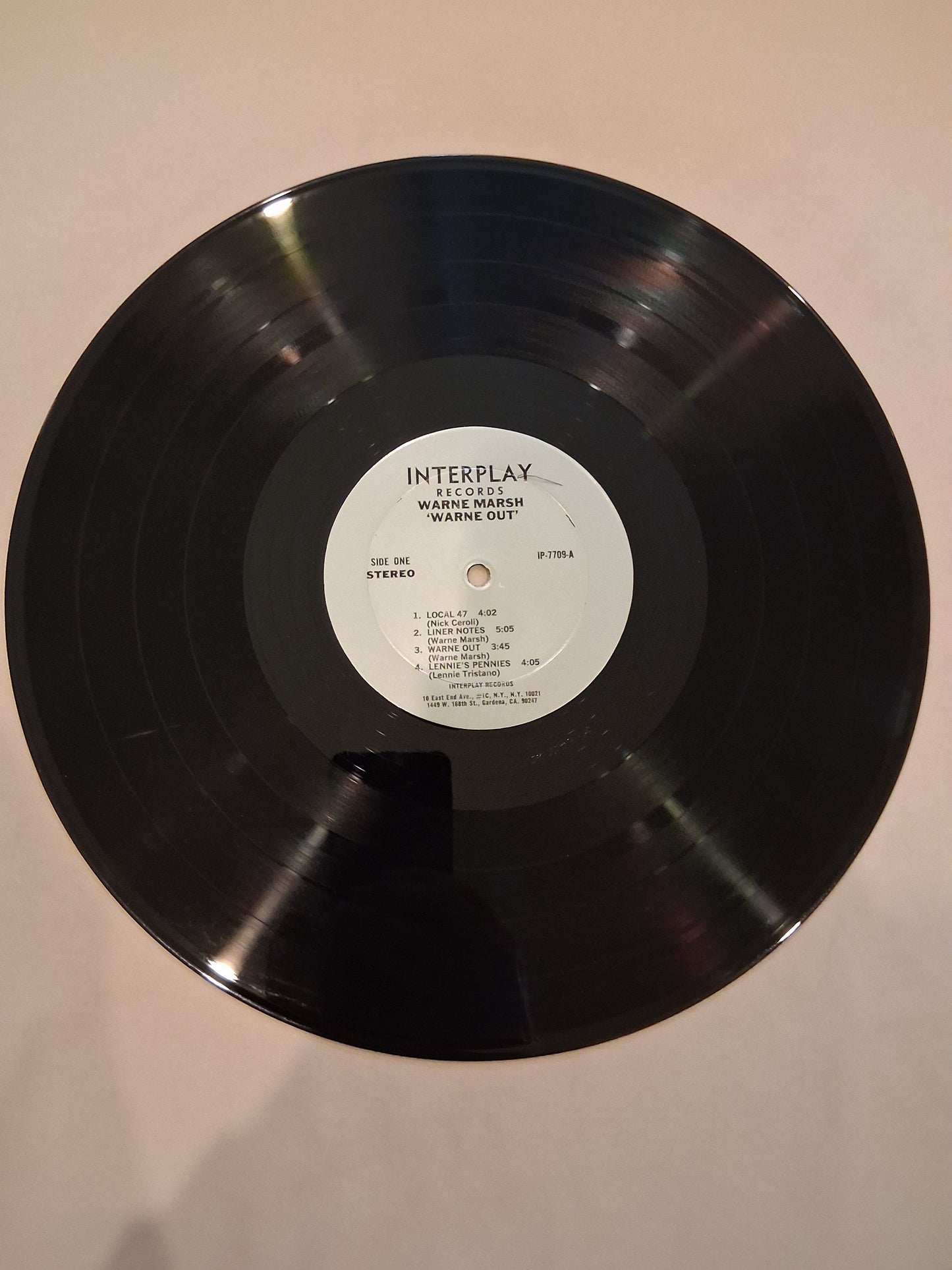 Warne Marsh – Warne Out