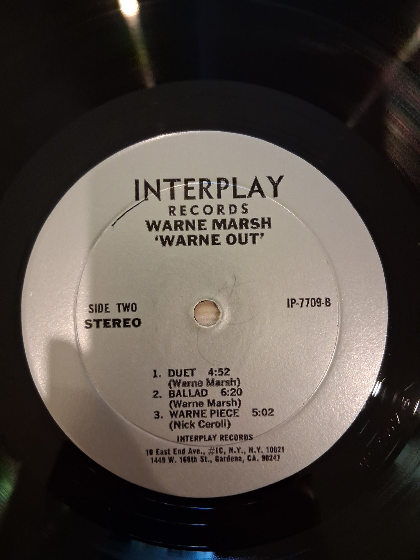 Warne Marsh – Warne Out