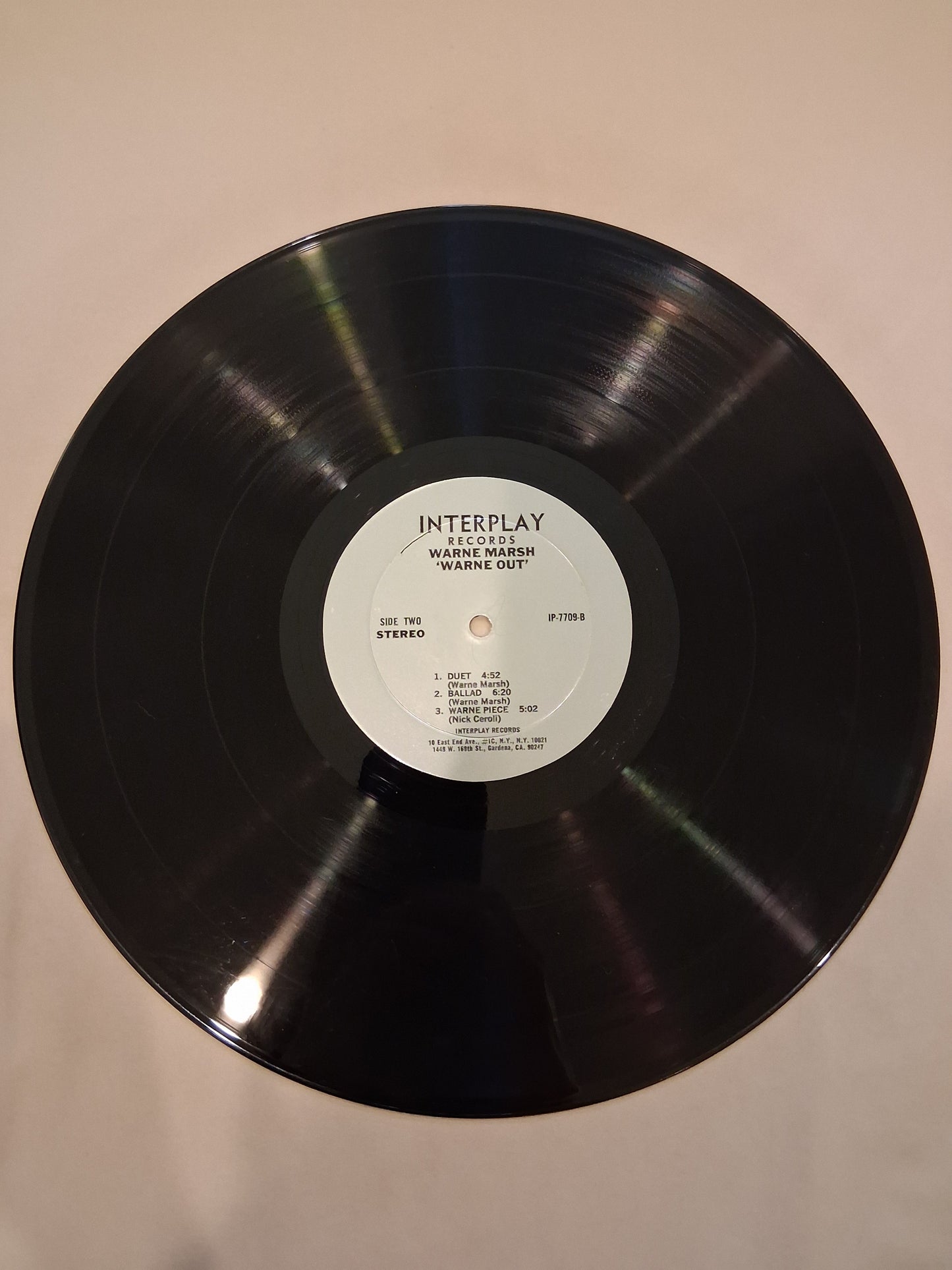 Warne Marsh – Warne Out