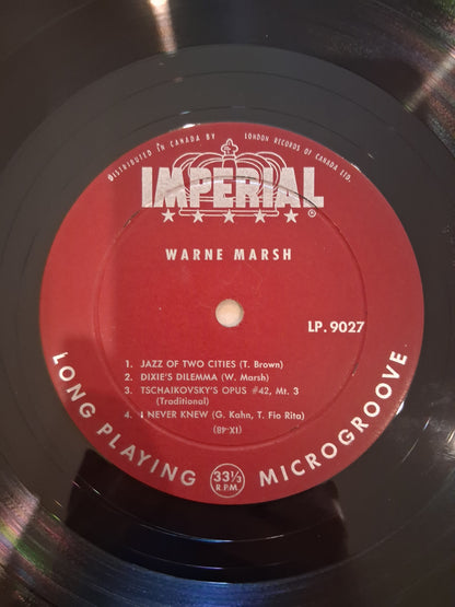 Warne Marsh – Jazz Of Two Cities