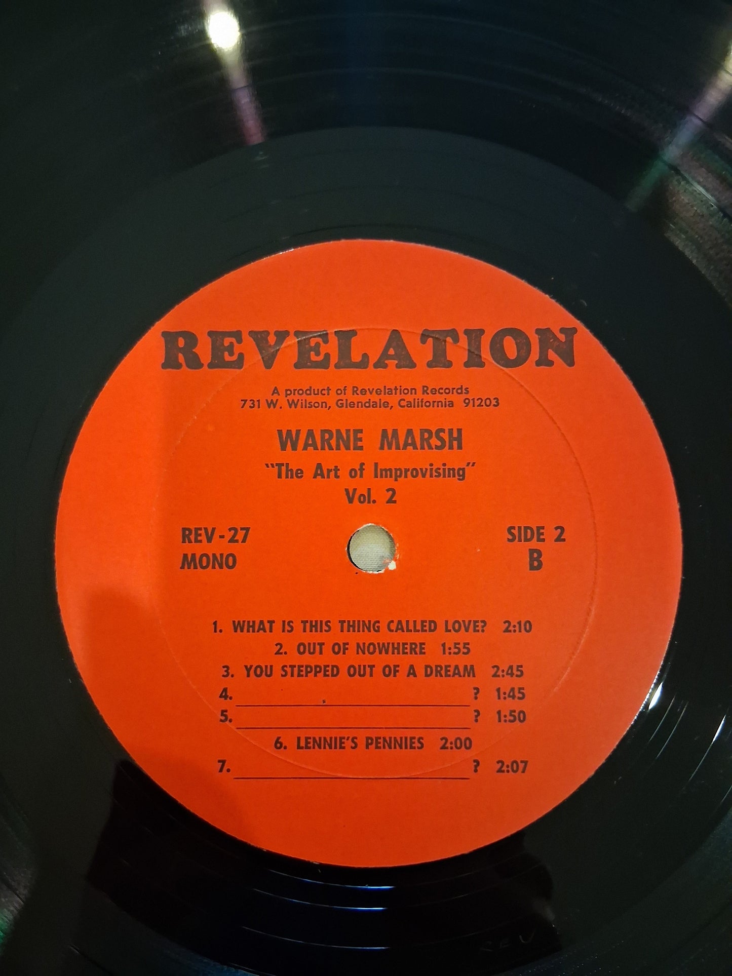 Warne Marsh – The Art of Improvising Volume 2