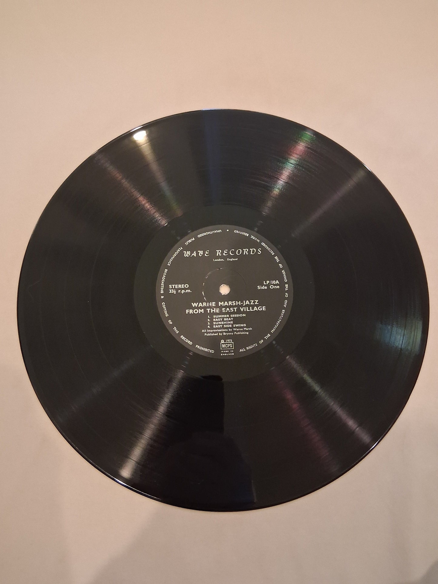 Warne Marsh – Jazz From The East Village