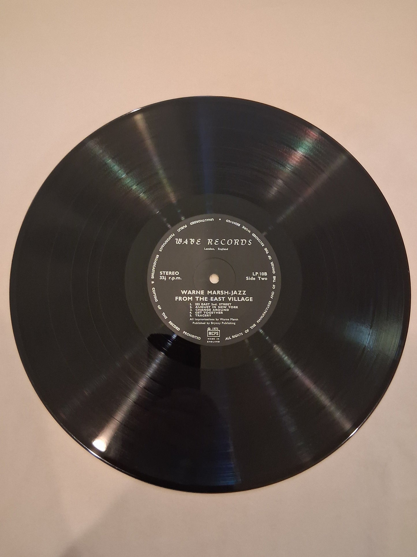 Warne Marsh – Jazz From The East Village