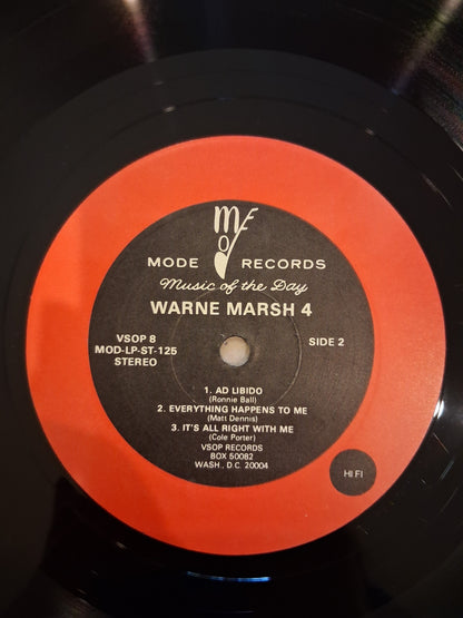 Warne Marsh Quartet – Music For Prancing