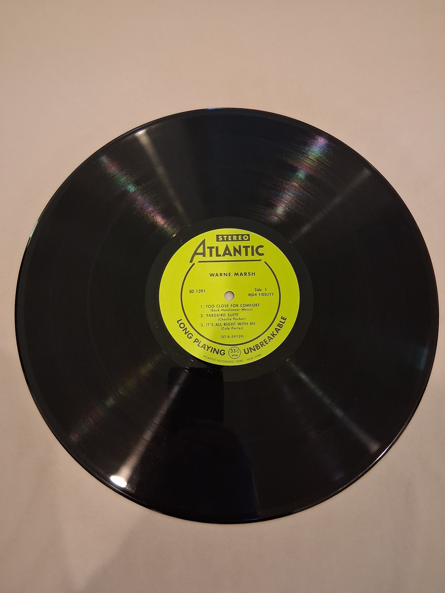 Warne Marsh – Warne Marsh
