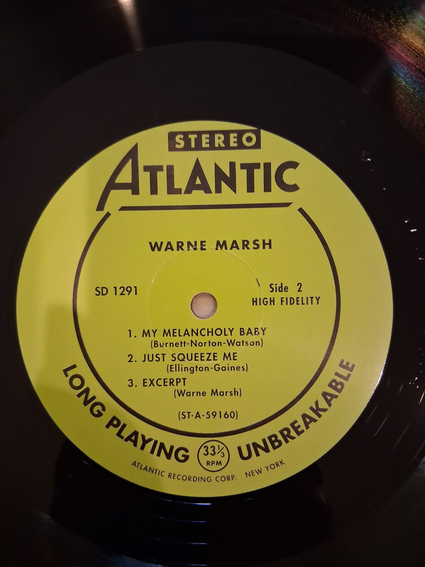 Warne Marsh – Warne Marsh