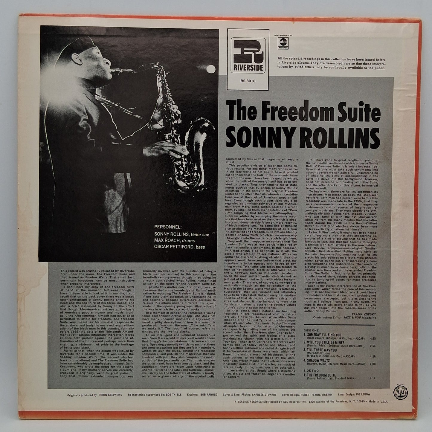 Sonny Rollins – The Freedom Suite