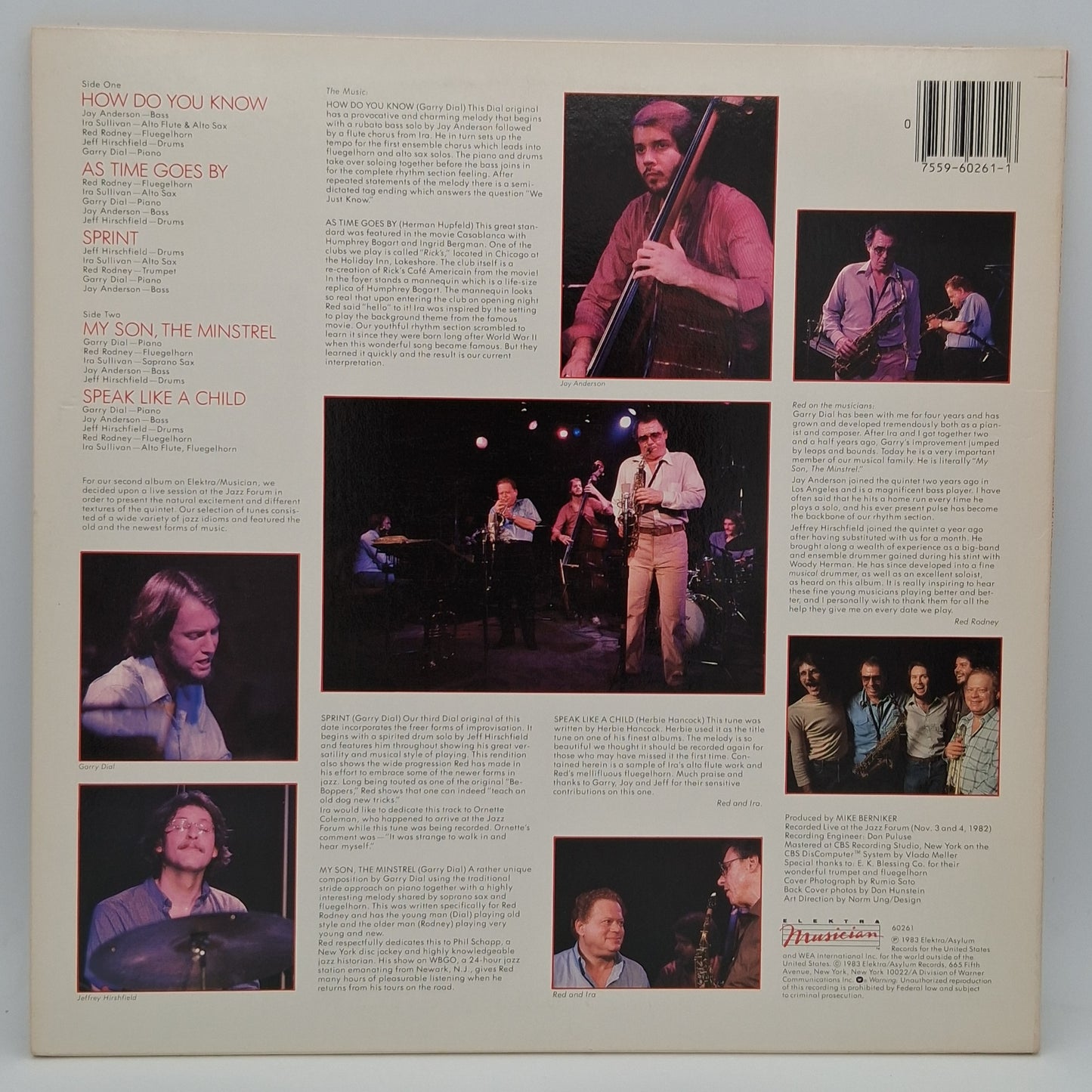 Red Rodney And Ira Sullivan Quintet – Sprint