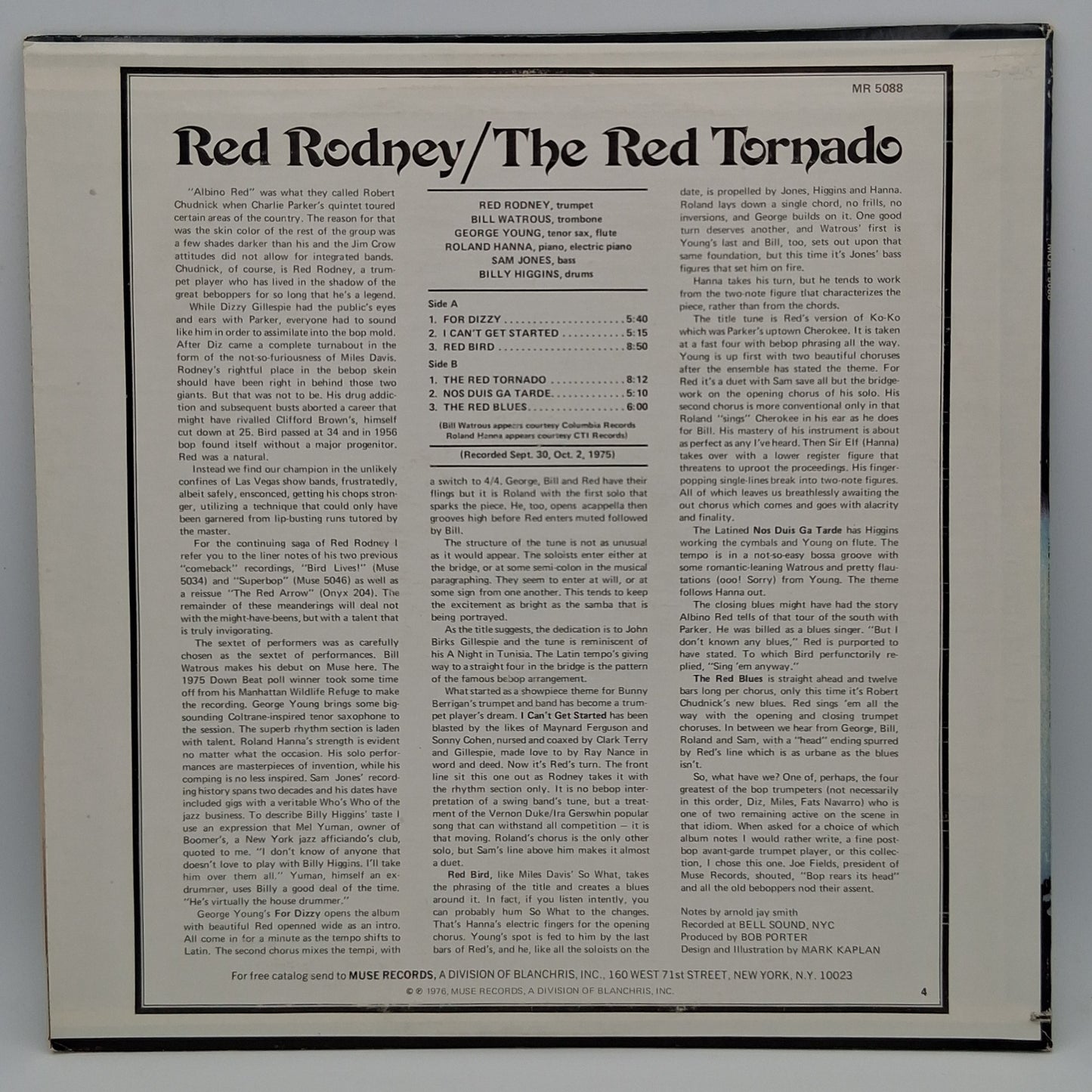 Red Rodney – The Red Tornado