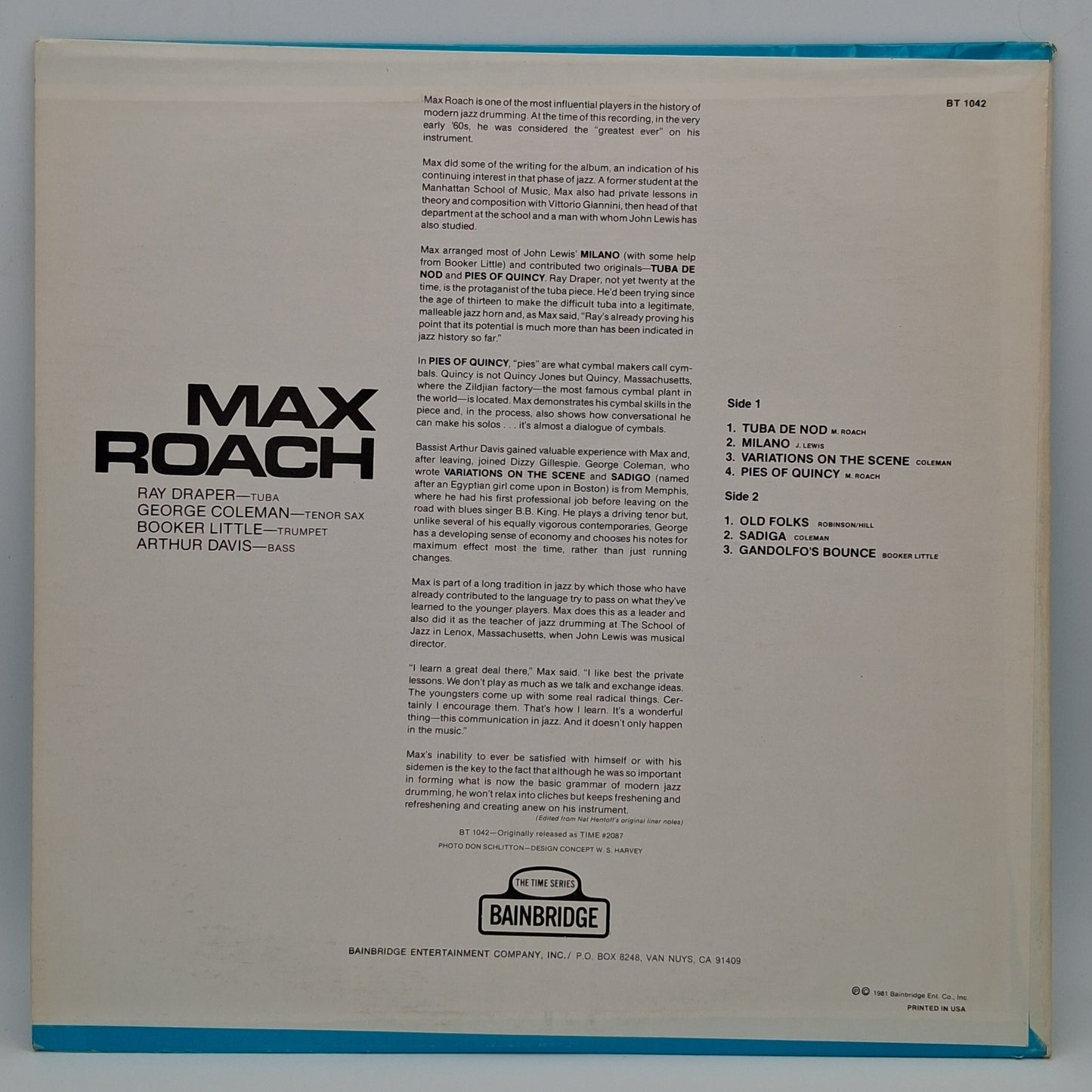 Max Roach – Max Roach