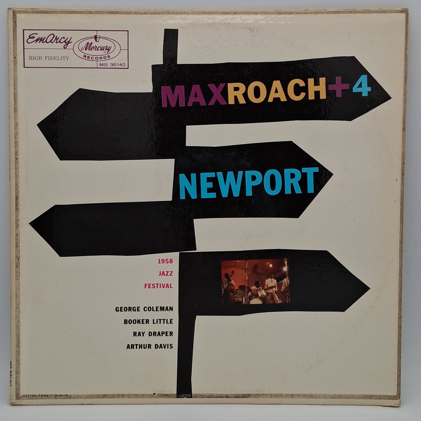 Max Roach Quintet – Max Roach Four At Newport