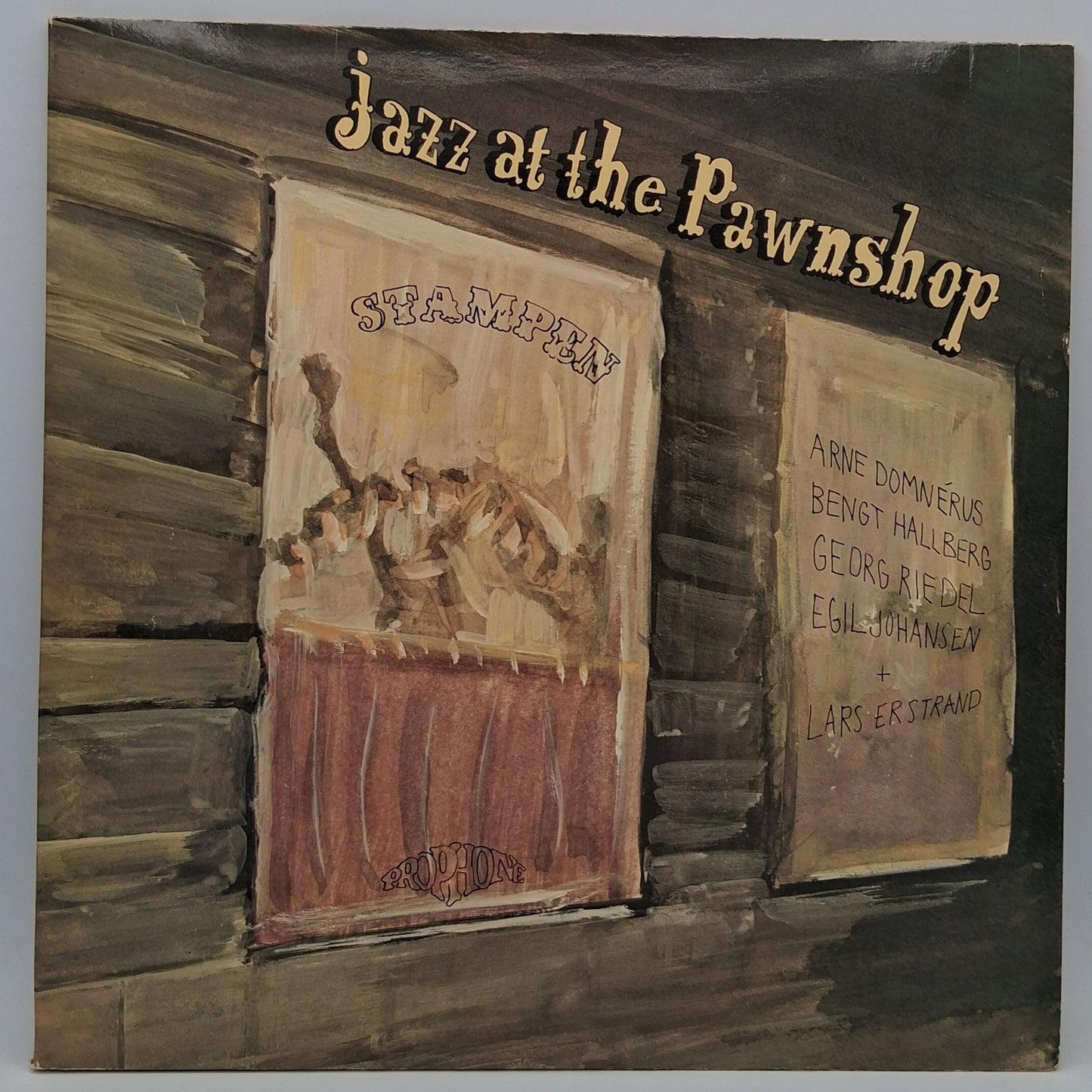Arne Domnérus, Bengt Hallberg, Georg Riedel, Egil Johansen + Lars Erstrand – Jazz At The Pawnshop