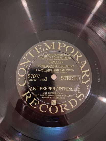 Art Pepper – Intensity