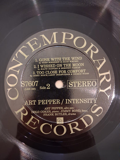 Art Pepper – Intensity