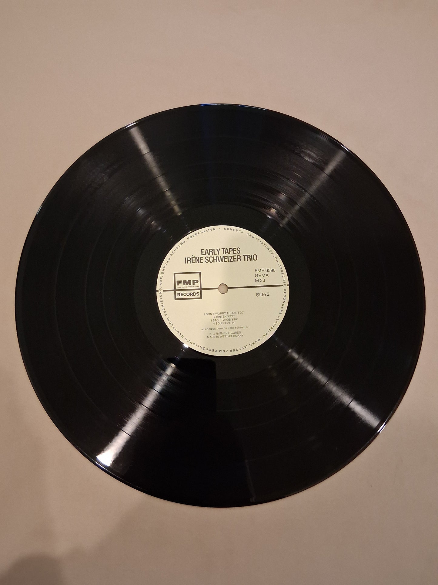 Irène Schweizer Trio – Early Tapes
