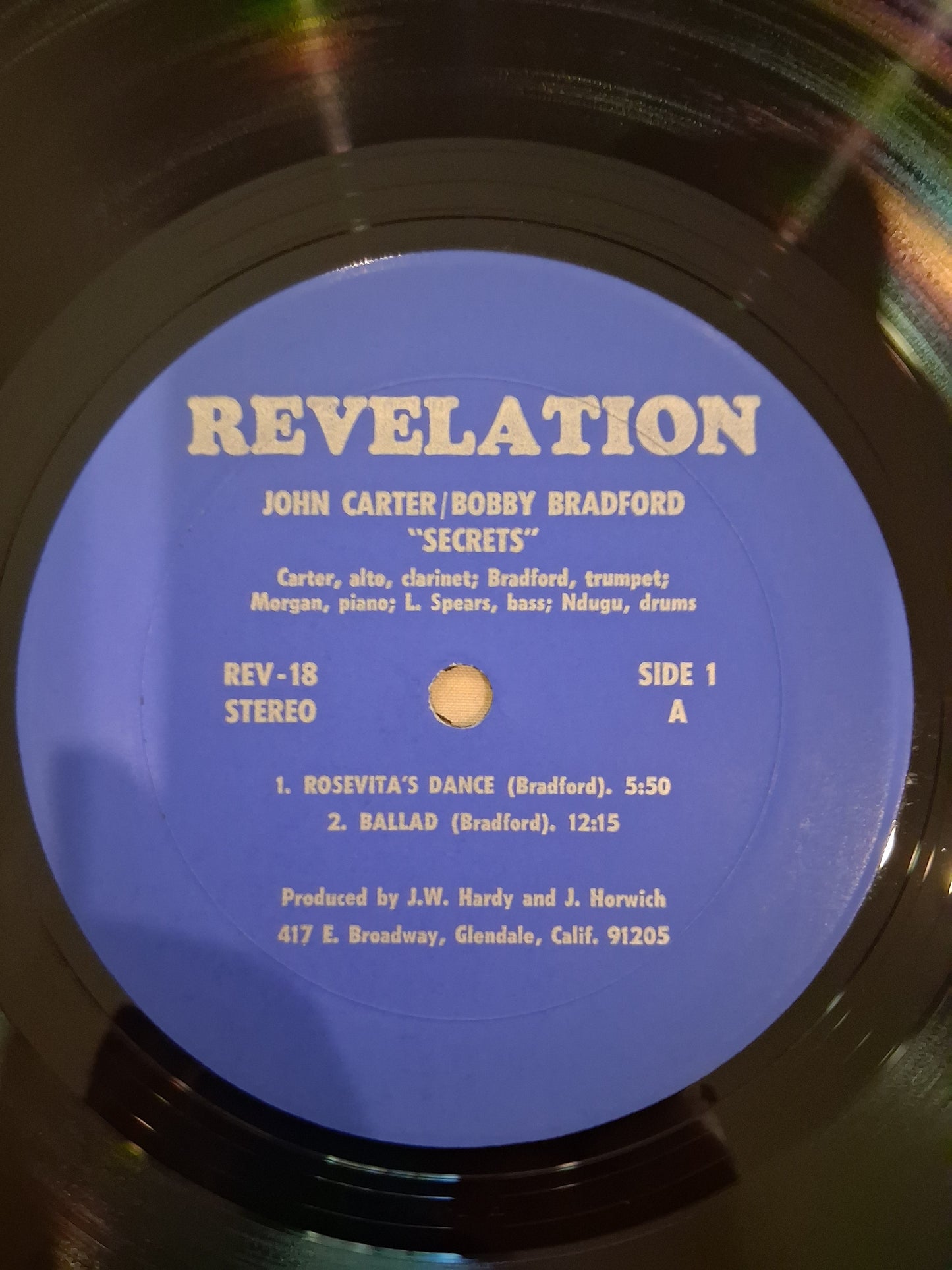 John Carter / Bobby Bradford – Secrets