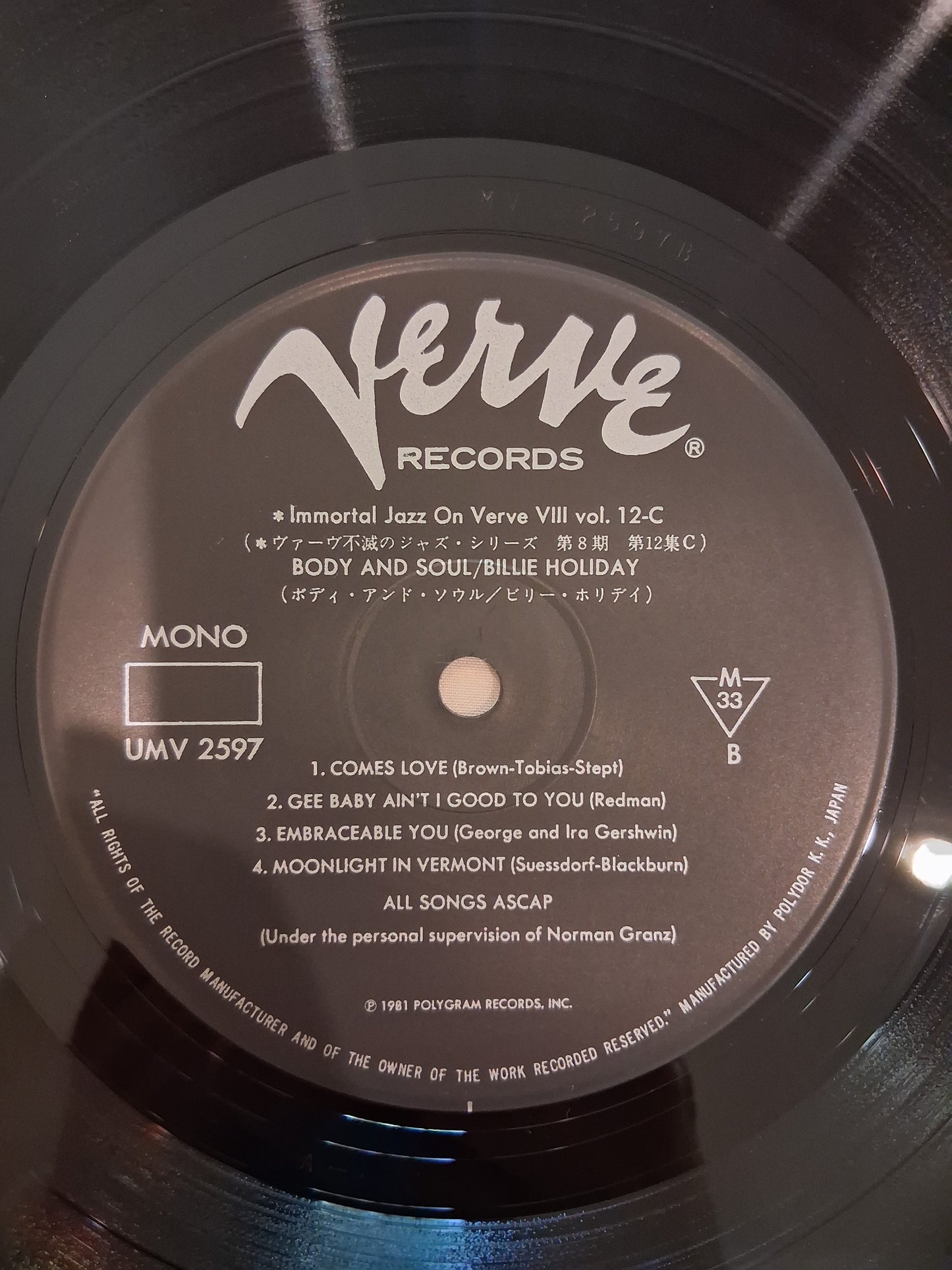 Billie Holiday – Body And Soul