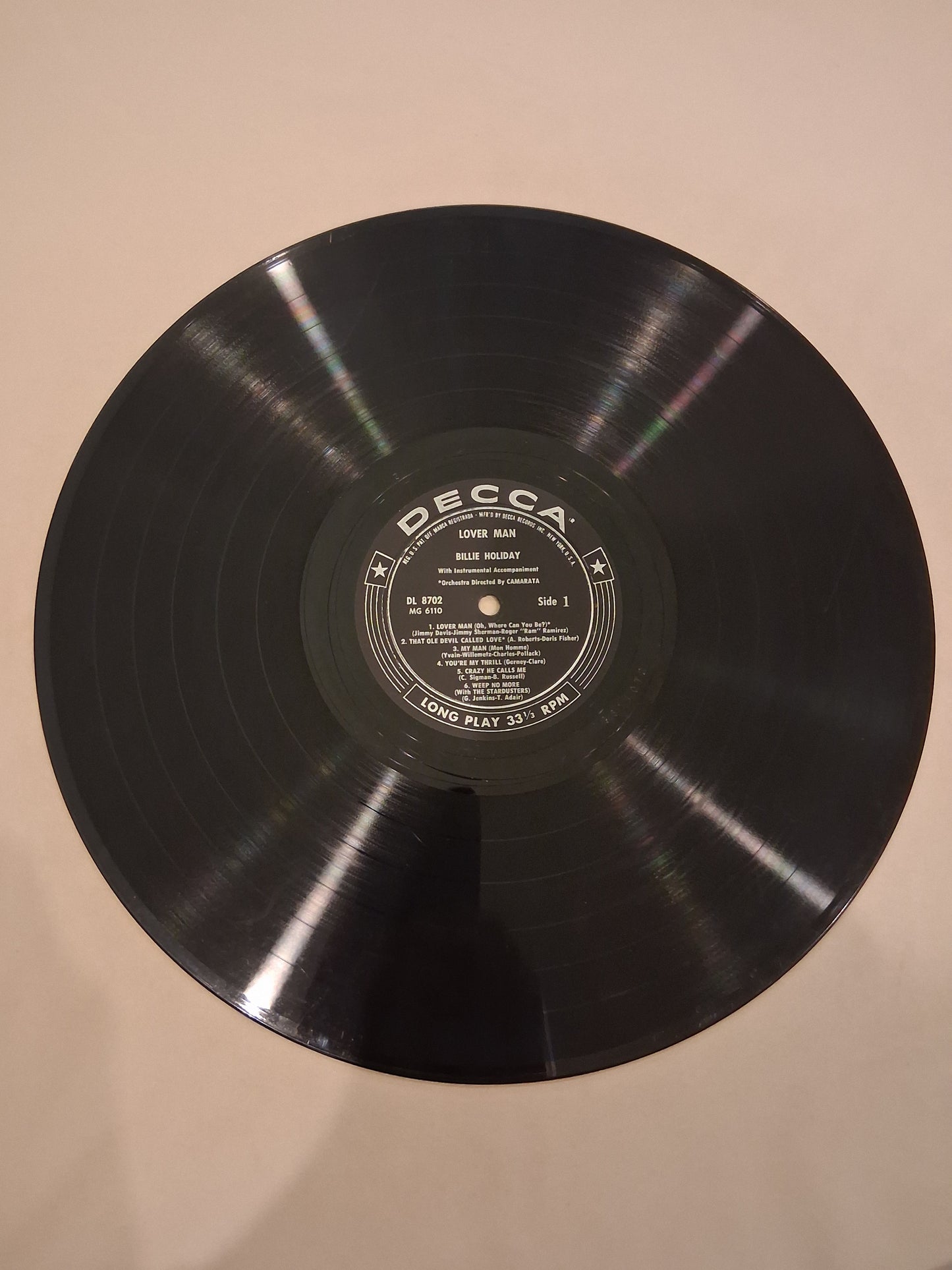 Billie Holiday – Lover Man
