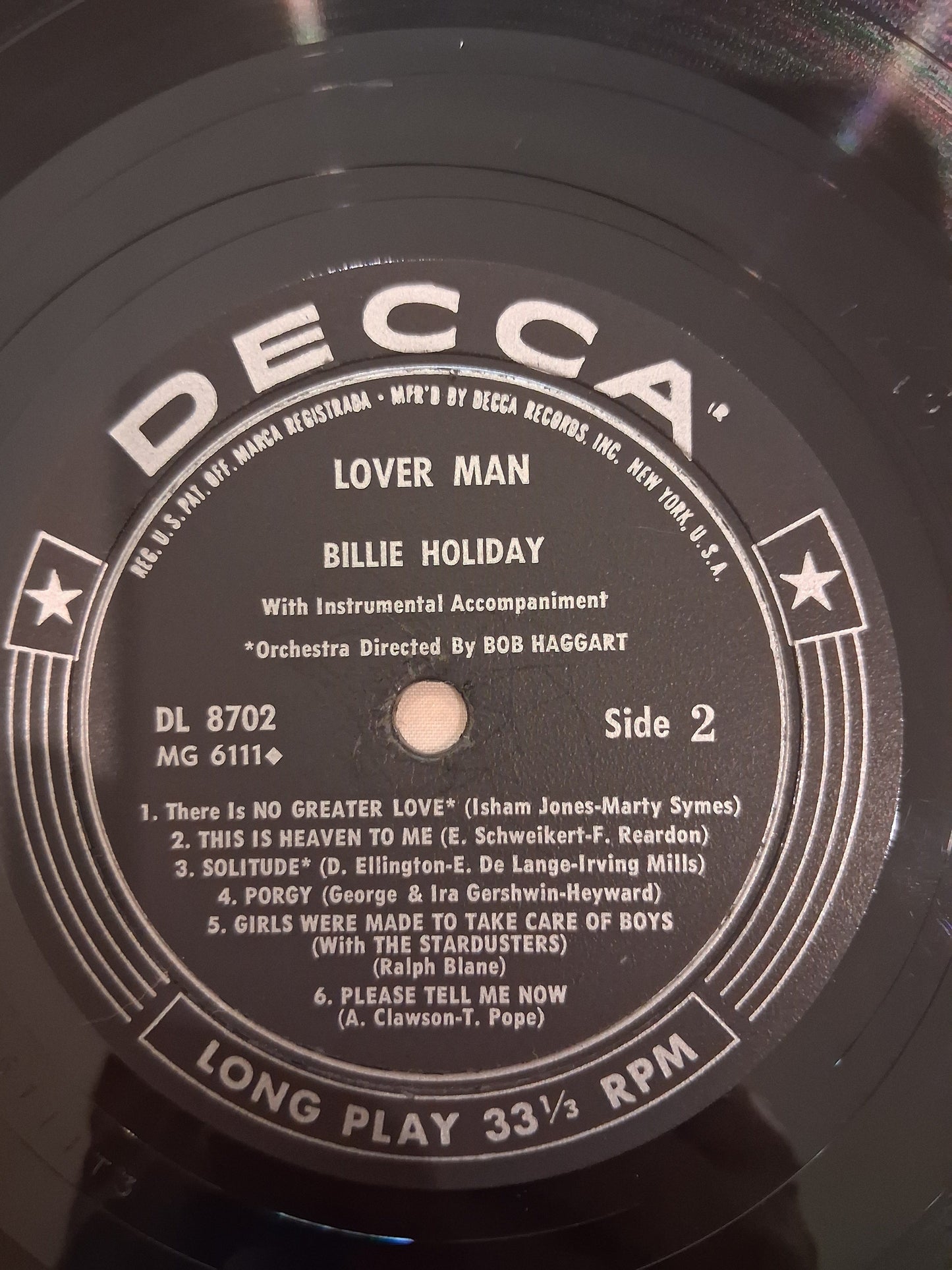 Billie Holiday – Lover Man