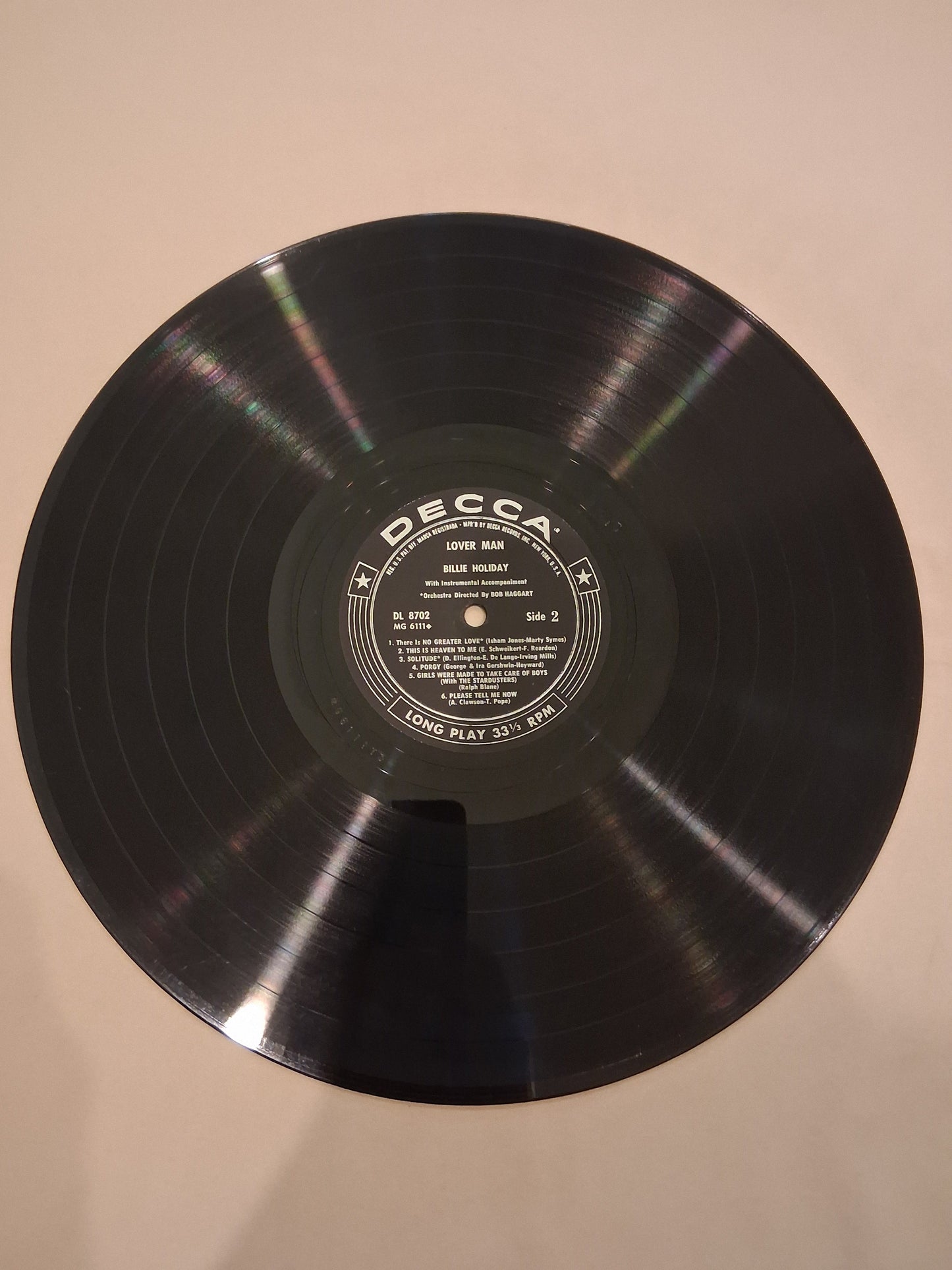 Billie Holiday – Lover Man
