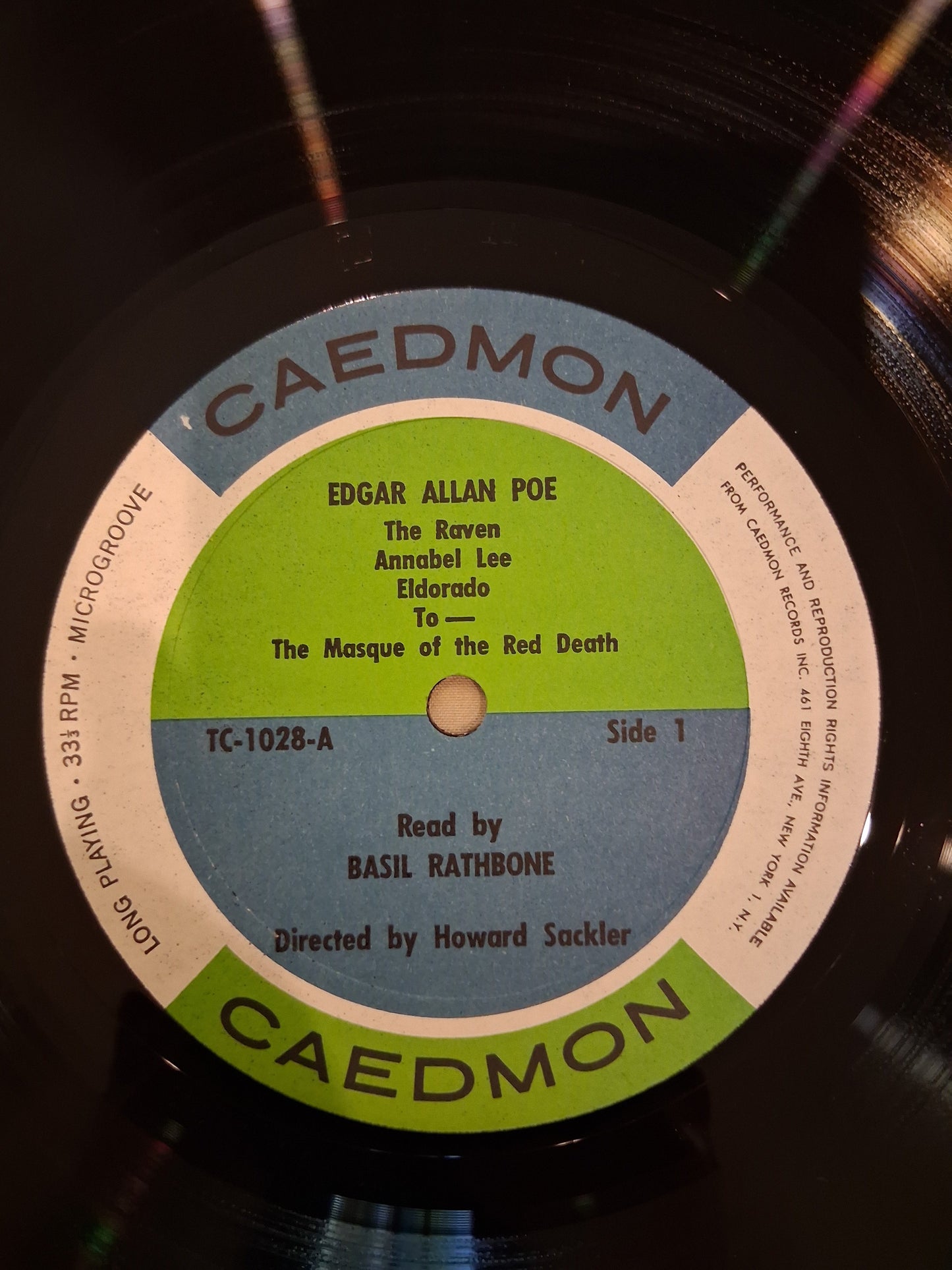 Basil Rathbone Reads Edgar Allan Poe – Basil Rathbone Reads Edgar Allan Poe Volume 1