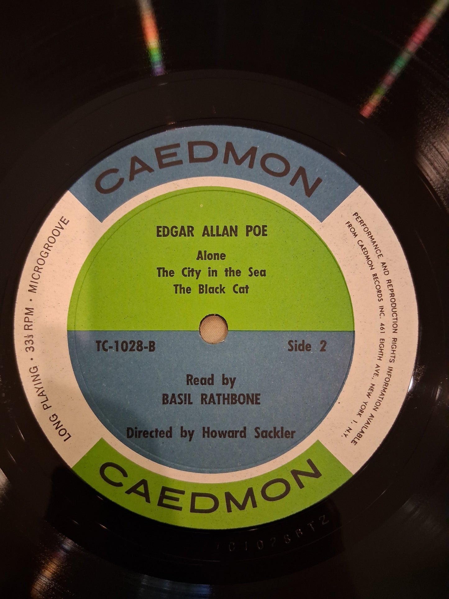 Basil Rathbone Reads Edgar Allan Poe – Basil Rathbone Reads Edgar Allan Poe Volume 1
