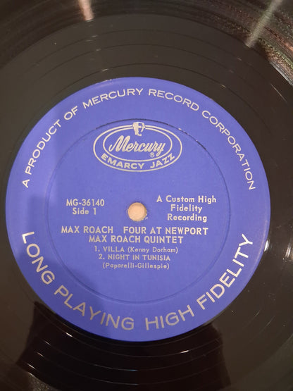 Max Roach Quintet – Max Roach Four At Newport