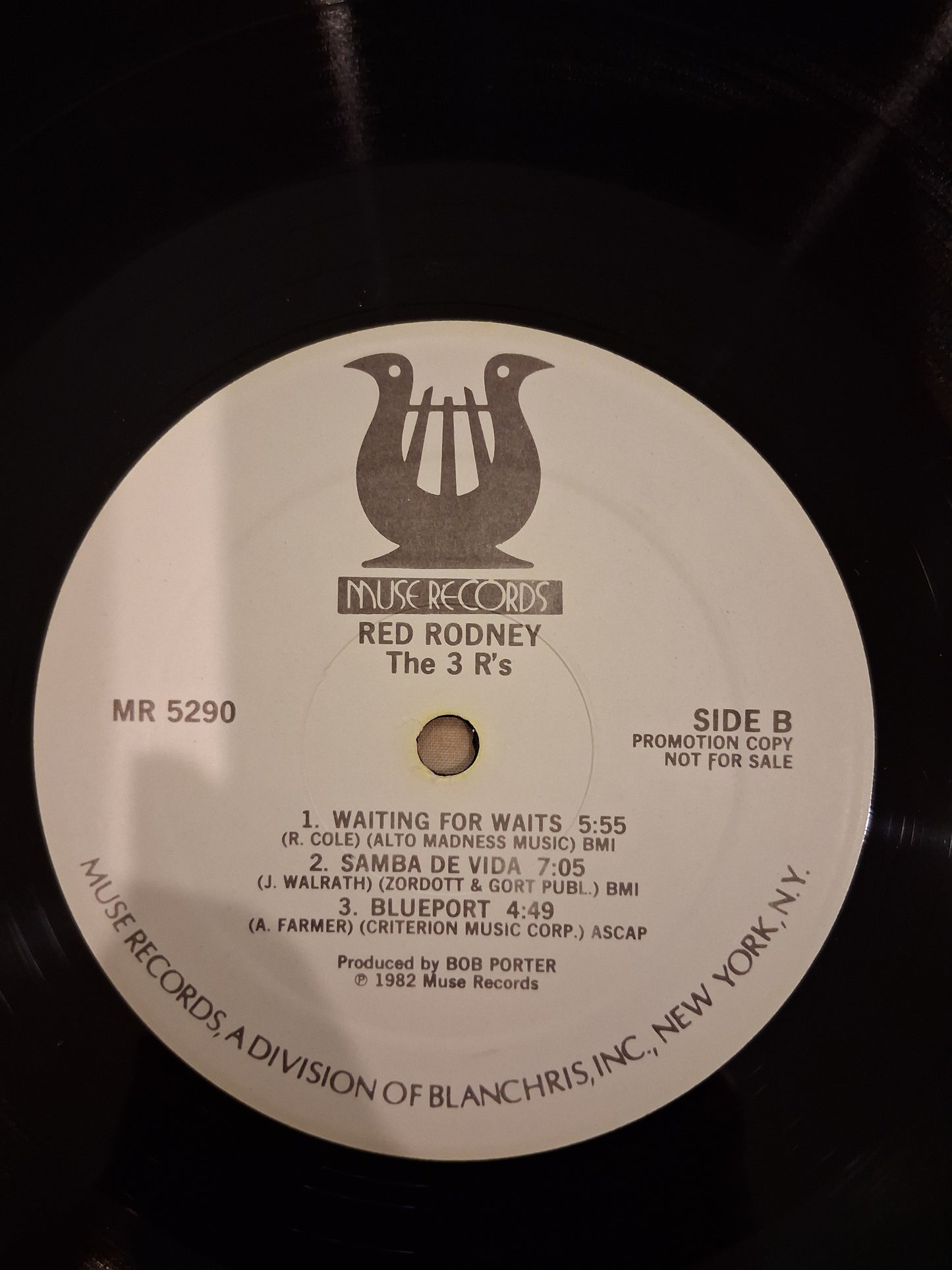 Red Rodney / Richie Cole / Ricky Ford – The 3 R's